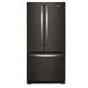 22 Cu. Ft. Black Stainless French Door Refrigerator