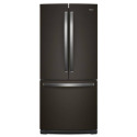 30-inch Black Stainless French Door Refrigerator