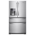 36-Inch Wide French Door Bottom Mount Refrigerator In Fingerprint Resistant Stainless Steel