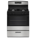 30-Inch Stainless Steel Gasoline Range With Bake Assist Temps