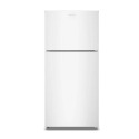 19 Cu. Ft. White Top-Freezer Refrigerator - Garage Ready
