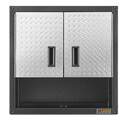 28 x 28 x 12-Inch Silver Tread 3/4 Door Ready To Assemble Wall Cabinet 