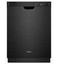 24-Inch Black Front Control Built In Dishwasher