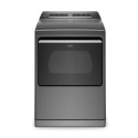 7.4 Cubic Foot Top Load Gas Dryer With Advanced Moisture Sensing In Chrome Shadow