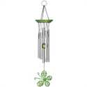 15-Inch Lime Isabelle's Dancing Butterfly Wind Chime