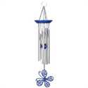 15-Inch Royal Blue Isabelle's Dancing Butterfly Wind Chime