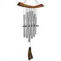34-Inch Silver Healing Wind Chime