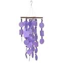 Purple Capiz Chime