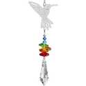 10-Inch Hummingbird Crystal Fantasy Suncatcher