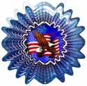 10-Inch Animated Patriotic Wind Spinner
