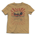 Extra-Large Mens Wandering Buffalo Regular Fit Mens Tee-Shirt
