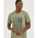 Medium Mens Tool Flag Regular Fit Mens Tee-Shirt