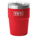 16-Ounce Rescue Red Stackable Rambler Cup With Magslider Lid
