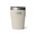 16-Ounce Cape Taupe Stackable Rambler Cup With Magslider Lid