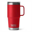 20-Ounce Rescue Red Rambler Travel Mug With Stronghold Lid