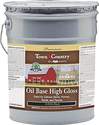 5-Gallon High Gloss Black Oil Base Roof And Fence Paint