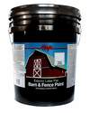 5-Gallon Latex White Barn And Fence Paint
