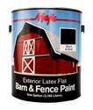 1-Gallon Latex Black Barn And Fence Paint
