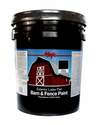 5-Gallon Black Latex Barn And Fence Paint