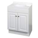 24-Inch White Vanity And Top Combo