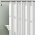 70-Inch X 72-Inch White Medium Weight Peva Shower Curtain Liner