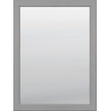 20 X 25-Inch Dove Gray Framed Bathroom Wall Mirror