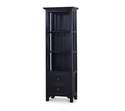 Aries Batavia Black Bookcase