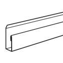 3/8-Inch X 12-Foot Gray Aluminum J-Channel For T4/Q4 Soffit