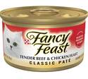 Fancy Feast Beef & Chicken Pate Canned Cat Food, 3-Ounce
