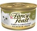 Fancy Feast Classic Turkey & Giblets Feast Canned Cat Food, 3-Ounce