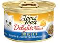 Fancy Feast Delights Cheddar Grilled Whitefish & Cheddar Cheese Feast In Gravy Canned Cat Food, 3-Ounce