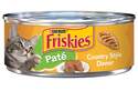 Friskies Classic Pate Country Style Dinner Canned Cat Food, 5.5-Ounce