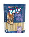 Busy Rollhide Dog Treat For Small/Medium Dogs, 3-Pack