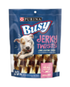Busy Jerky Twists Dog Chews, 20-Pack