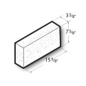 4 X 8 X 16-Inch Regular Solid Concrete Block