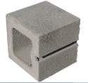 8 x 8 x 8-Inch Hollow Concrete Block 