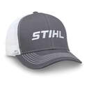 Heather Gray/White Richardson Adjustable Trucker Cap With Stihl Logo