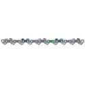 3/8 Pitch .050 Gauge 61 Drive Links Chain Saw Chain Loop