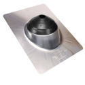 16 x 12-Inch 24-Gauge 4-In-1 Aluminum Roof Flashing