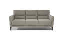 Indimenticabile Dark Gray Leather Sofa