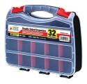 32-Compartment Polymer Double-Sided Organizer