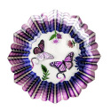 Large 3-D Purple Butterfly Spinner