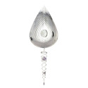 Mini Crystal Mirror Teardrop Stainless Steel Wind Spinner And Crystal Twister Set