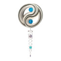 Mini Spinner Supreme Set's Crystal Yin/Yang 6.5-Inchdiameter 7.5-Inch Twister Length 14-Inch Total Length