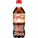 20-Ounce Holiday Creamy Vanilla Soda Pop Bottle