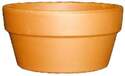 Deroma 8-1/2-Inch X 8-Inch X 4-1/2-Inch Terra Cotta Bulb Pan Pot