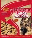 Wholesomes Large Golden Dog Biscuit, 4-Pound