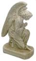 Large Kneeling Angel Statue In Buff Finish