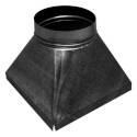 18-Inch Square To Round Adapter