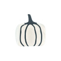 Large Hocus Pocus White Pumpkin Shaped Paper Napkins, 16-Pack